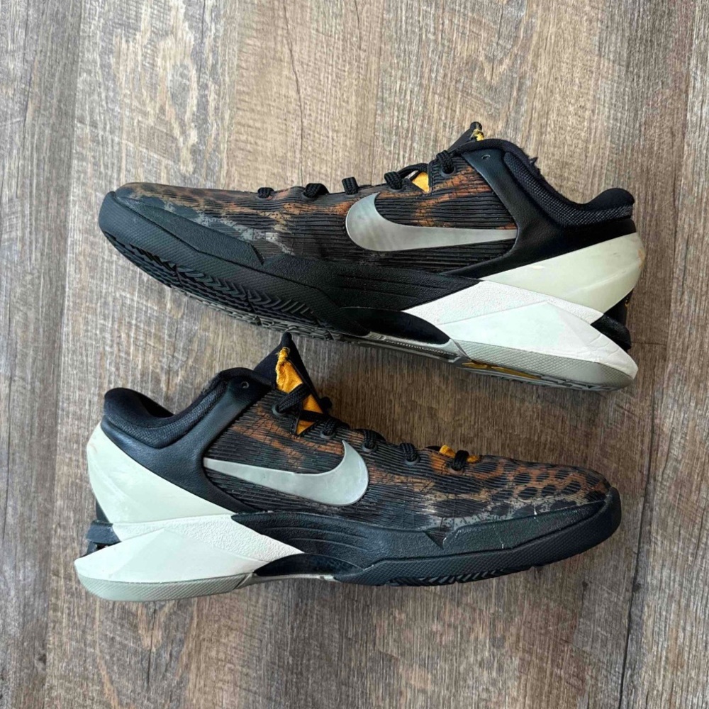 Nike Zoom Kobe 7 VII System Cheetah Orange Black - Picture 4 of 10